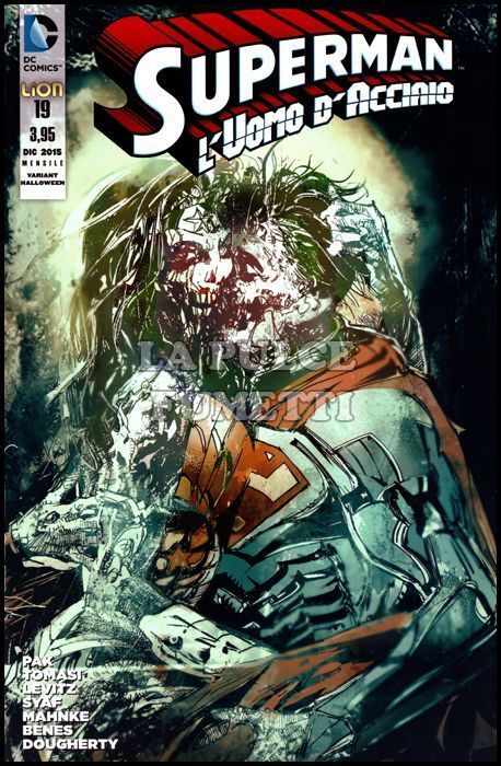 SUPERMAN L'UOMO D'ACCIAIO #    19 - VARIANT HALLOWEEN